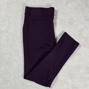 DKNY Size L Rich Purple Skinny Pants